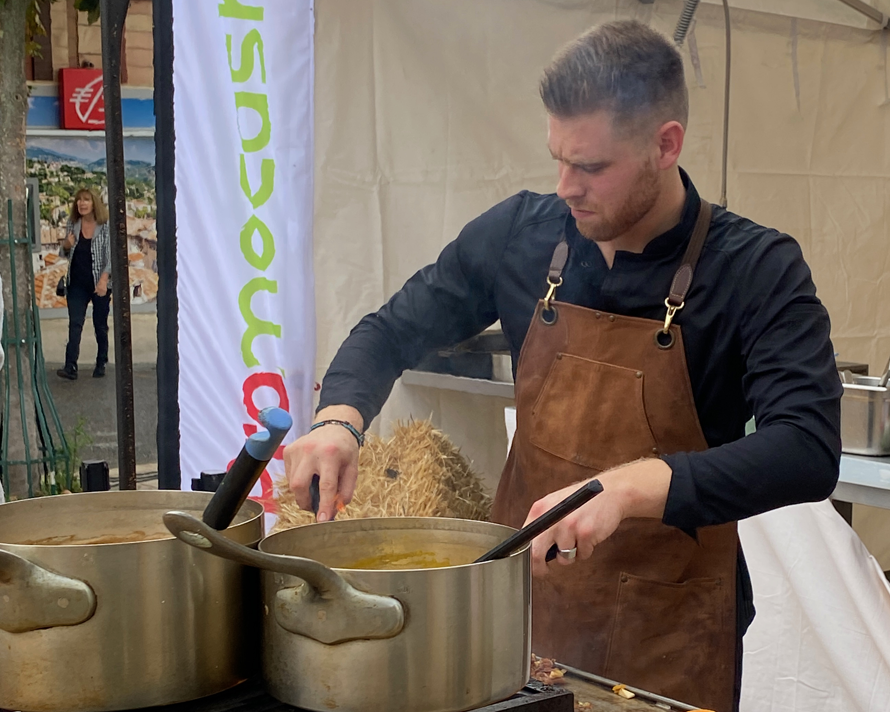 CARRÉ DES PRODUCTEURS ET DU TERROIR À COLLOBRIÈRES. La nouveauté de la 41e fête de la châtaigne