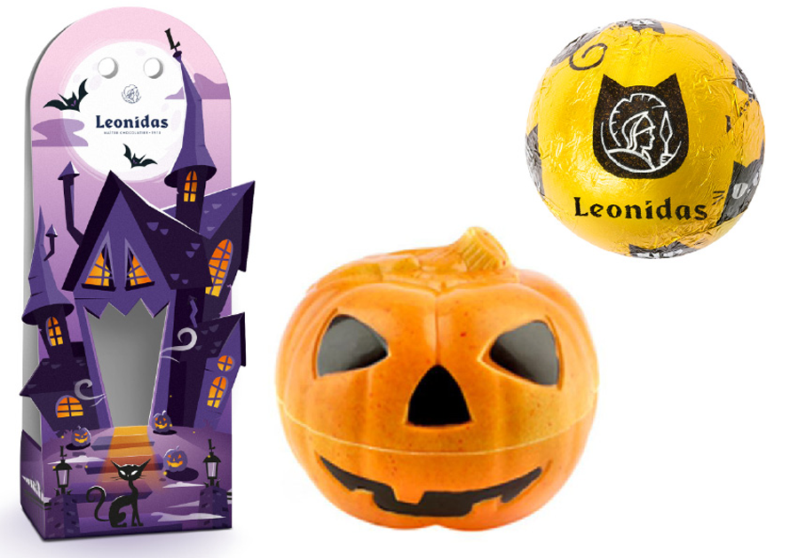 LEONIDAS. La gamme Halloween fait peau neuve